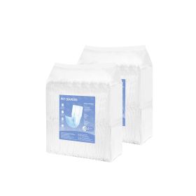 Disposable Male Dog Diapers, Super Absorbent Male Dog Wraps, 360 ° Leak-Proof Belly Bands with Wetness Indicator for Doggies in Heat, Training