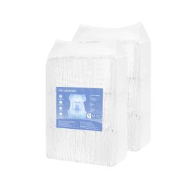 Disposable Dog Diapers, Super Absorbent Female Dog Diapers, 360° Leak-Proof Female Doggy Pet Diaper with Wetness Indicator for Heat Period, Training (Style: Female Dog Diapers, size: Medium (144 Count))